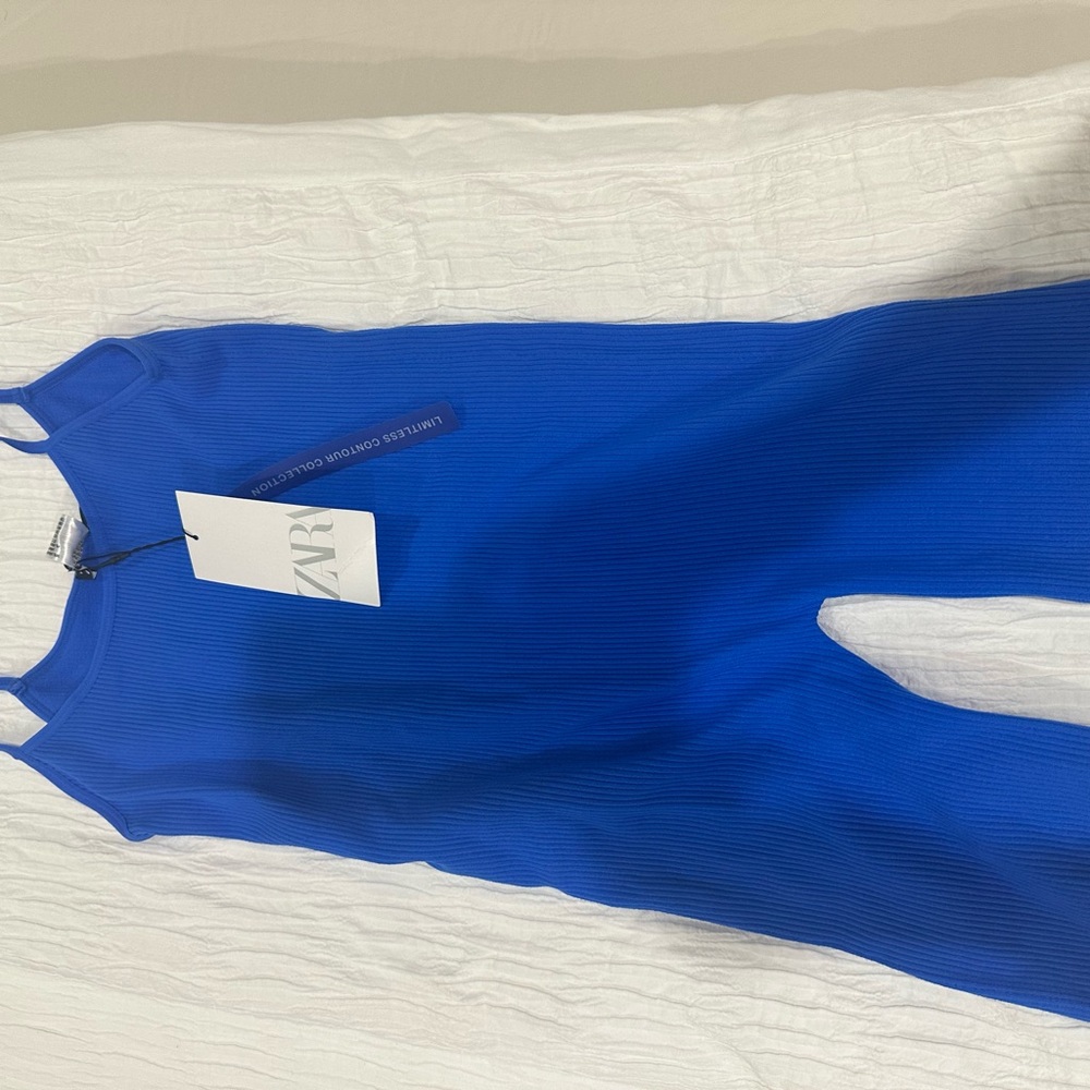 Brand New With Tags Zara biker short Jumpsuit